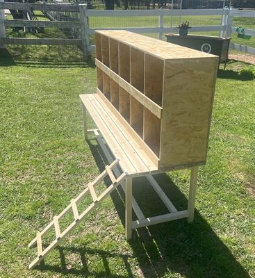 Show full view: Zylina Best Rest 12 Bay Bird Nesting Box, 68 x 13 x 25-in slide 5 of 9