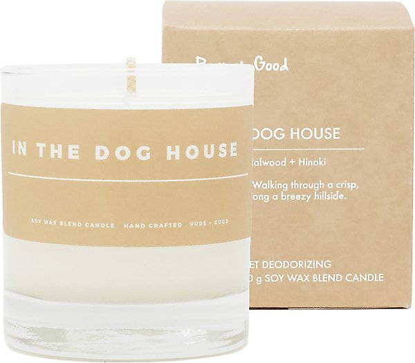 PURE + GOOD In The Dog House Odor Eliminator Candle, 8oz