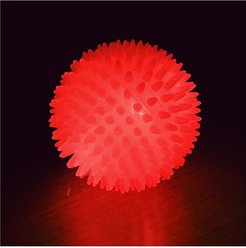 Gnawsome Squeak & Light LED Ball Dog Toy, Color Varies, Medium slide 2 of 6