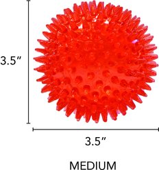 Gnawsome Squeak & Light LED Ball Dog Toy, Color Varies, Medium slide 2 of 6