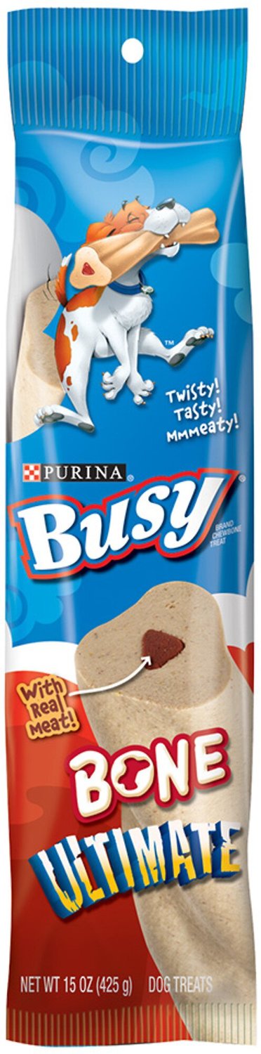 BUSY BONE Ultimate Dog Treat, 15-oz bag - Chewy.com