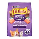 Friskies Surfin' & Turfin' Favorites Dry Cat Food, 22-lb bag