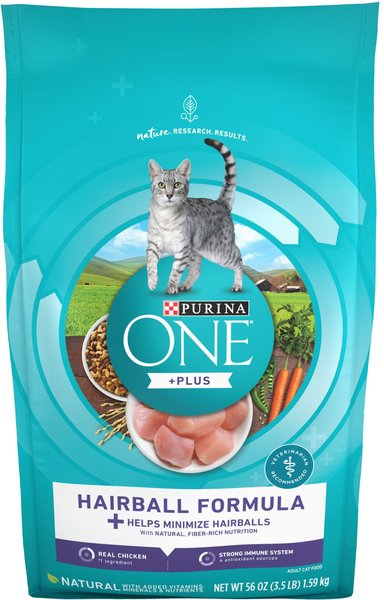 best cat food for hairball control