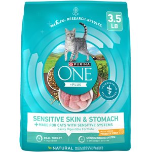 PURINA ONE Plus Urinary Tract Health Formula High Protein Adult Dry Cat Food 3.5 lb bag Chewy