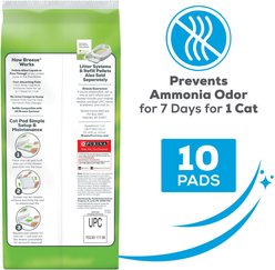 Tidy Cats Breeze Spring Clean Scented Litter System Cat Pads, 10 count slide 2 of 9