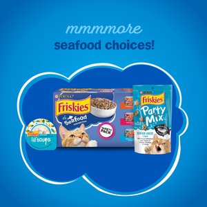 Friskies Seafood Sensations Dry Cat Food, 30-lb bag