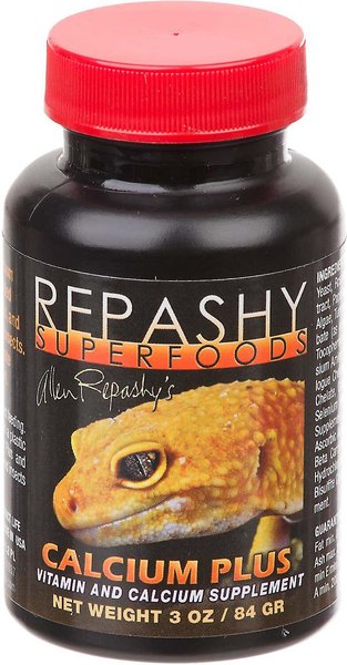 Repashy Superfoods Calcium Plus Reptile Supplement, 3-oz bottle