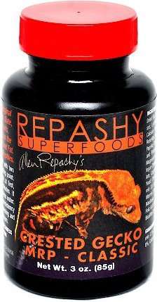 Repashy Superfoods Crested Gecko Classic Meal Replacement Powder Reptile  Food, 3-oz bottle