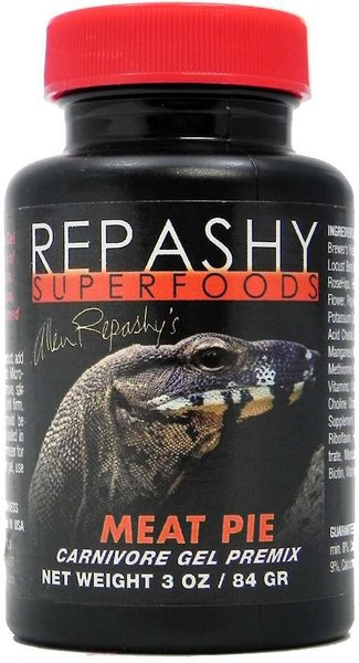 Repashy Superfoods Meat Pie Gel Premix Reptile & Amphibian Food, 3-oz bottle slide 1 of 2