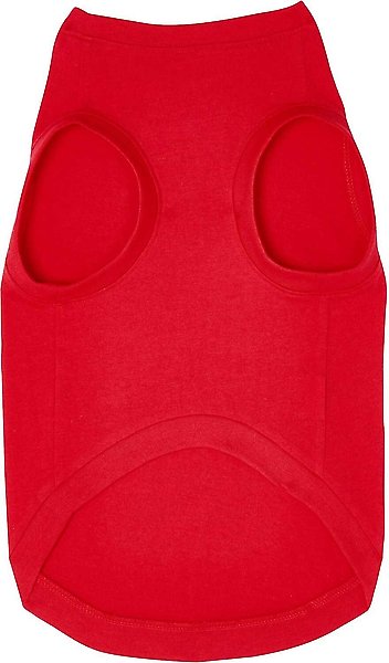 Frisco Basic Dog & Cat T-Shirt, Red, Medium slide 1 of 6
