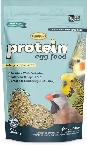 Higgins Protein Egg Bird Food, 5-oz bag slide 1 of 5