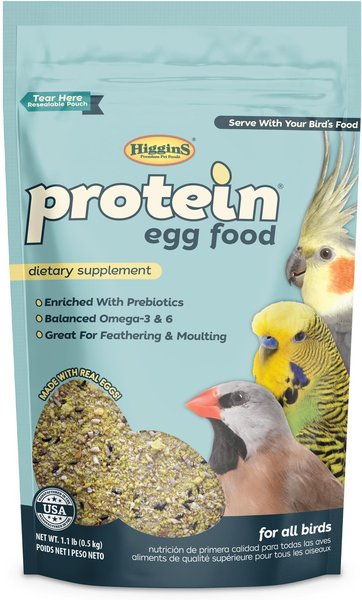 Higgins Protein Egg Bird Food, 1.1-lb bag slide 1 of 5
