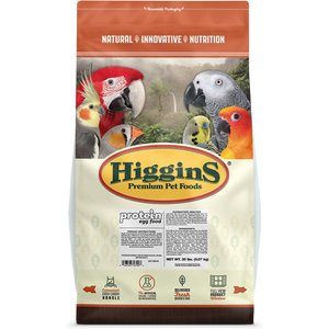 Higgins Protein Egg Bird Food, 20-lb bag