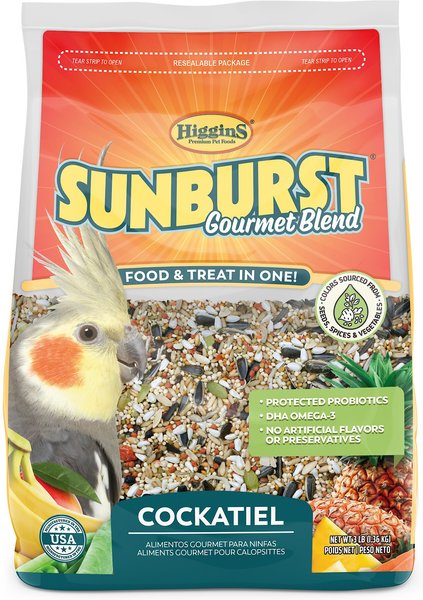 Cockatiel store parrot food