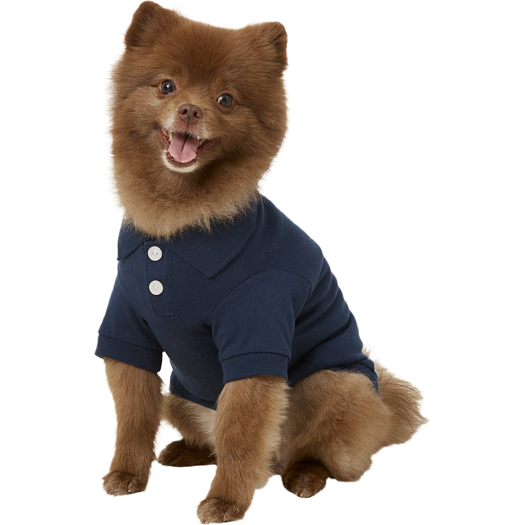 Discontinued - FRISCO Classic Dog Polo Shirt, Heather Gray