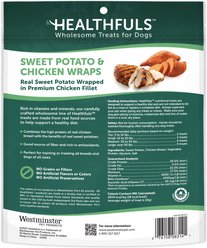 RUFFIN' IT Healthfuls Sweet Potato & Chicken Wraps Dehydrated Dog Treats, 16-oz bag slide 2 of 2