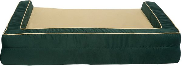 Wag Brands Premium Cooling Energy Gel Multi-Layer Orthopedic Bolster Dog Bed with Removable Cover