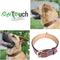 Show in main carousel: Soft Touch Collars Leather Two-Tone Padded Dog Collar, Brown, Large slide 5 of 8