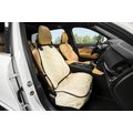Plush Paws Products Quilted Co-Pilot Bucket Car Seat Cover, Tan