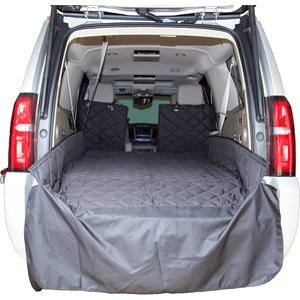 Plush Paws Waterproof Cargo Liner with Bumper & Side Panels, Black, X-Large