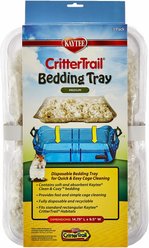 Kaytee CritterTrail Small Animal Bedding Tray, Medium, 3 count