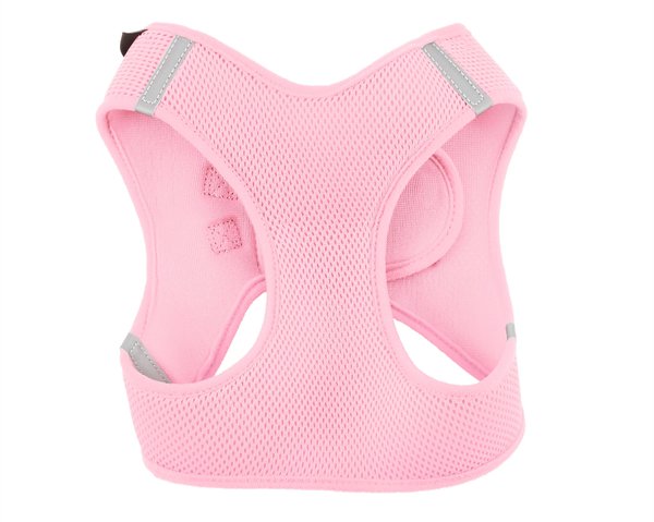 Frisco Small Breed Soft Vest Step In Back Clip Dog Harness, Pink, 21 to 23-in chest slide 1 of 7