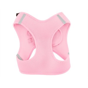 Frisco Small Breed Soft Vest Step In Back Clip Dog Harness, Pink, 21 to 23-in chest