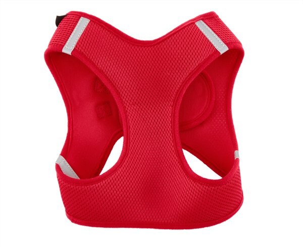 Frisco Small Breed Soft Vest Step In Back Clip Dog Harness, Red, 21 to 23-in chest slide 1 of 7