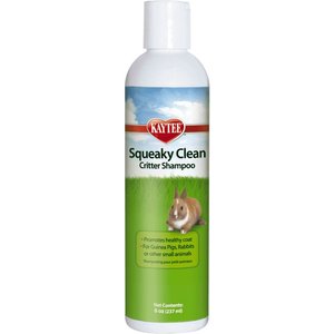Kaytee Squeaky Clean Critter Small Animal Shampoo, 8-oz bottle