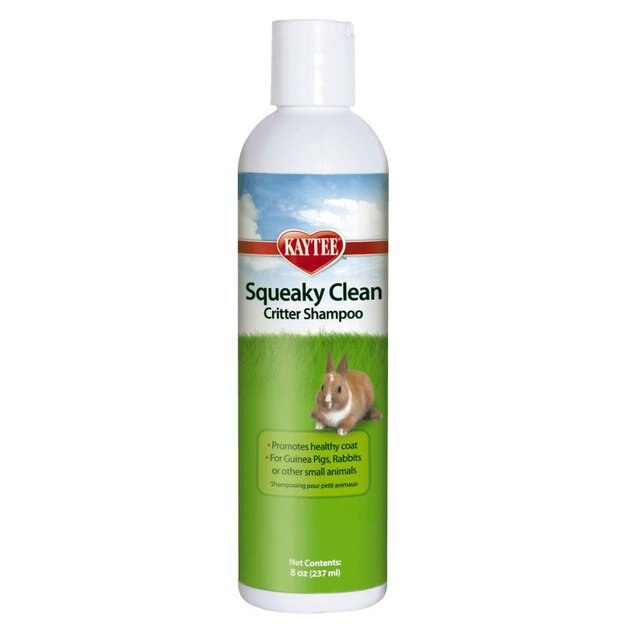 KAYTEE Squeaky Clean Critter Small Animal Shampoo, 8oz bottle