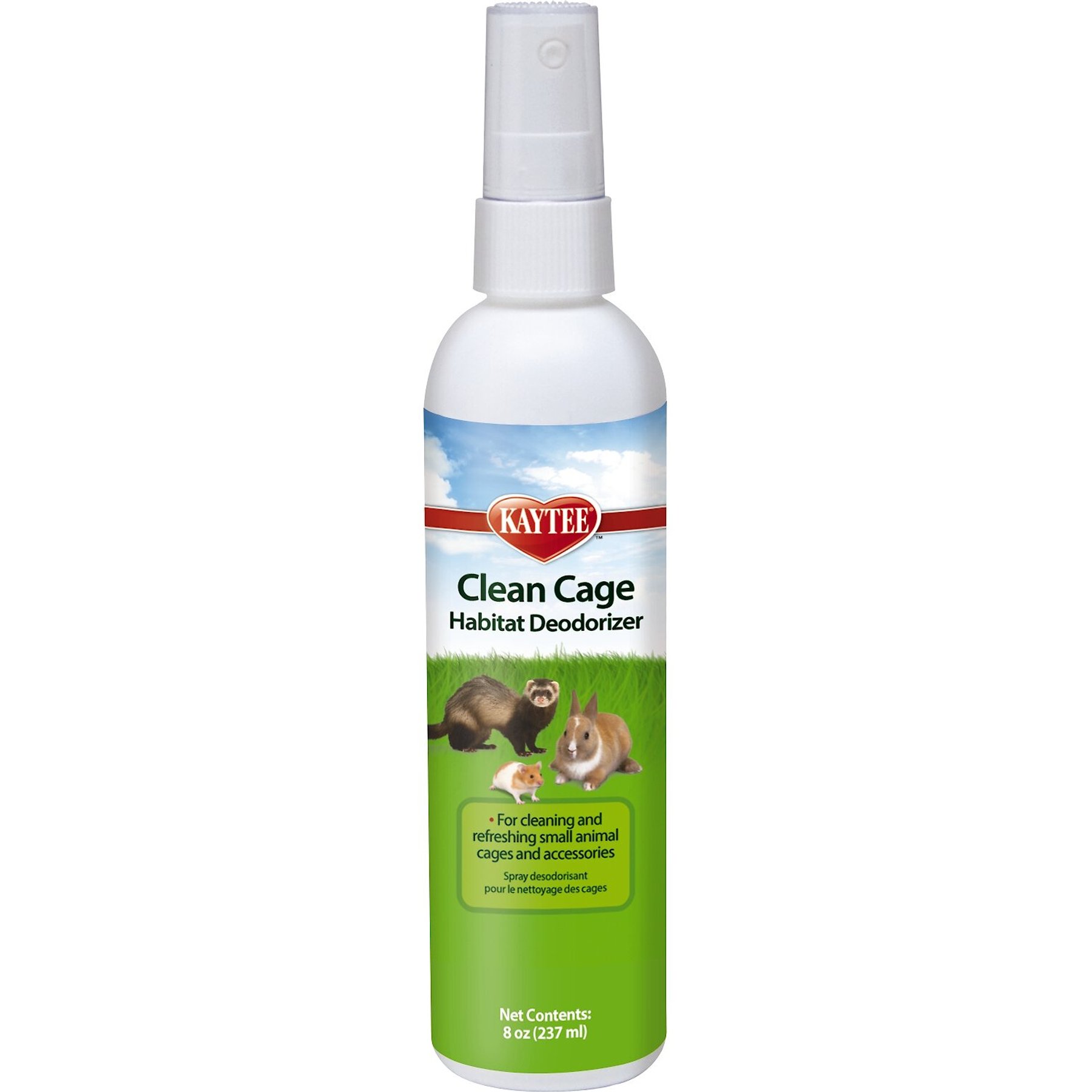 Discontinued KAYTEE Clean Cage Small Animal Habitat Deodorizer Spray 16 oz bottle Chewy