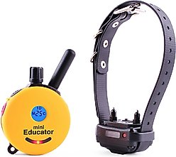 Educator By E-Collar Technologies Mini 1/2 Mile Range Remote Waterproof Dog Training Collar, 1 collar