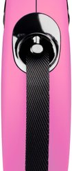 Flexi Classic Nylon Tape Retractable Dog Leash, Pink, Medium: 16-ft long slide 2 of 6