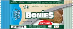 BONIES Breath & Dental Formula Medium Dental Dog Treat, 1 count