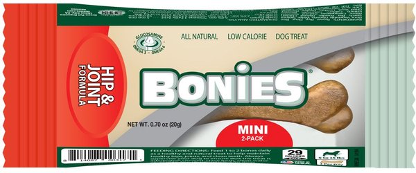 BONIES Hip & Joint Formula Mini Dog Treats, 2 count slide 1 of 3