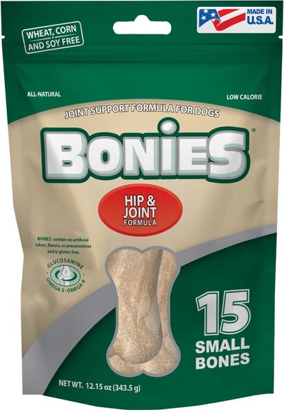 BONIES Hip & Joint Formula Small Dog Treats, 15 count slide 1 of 3