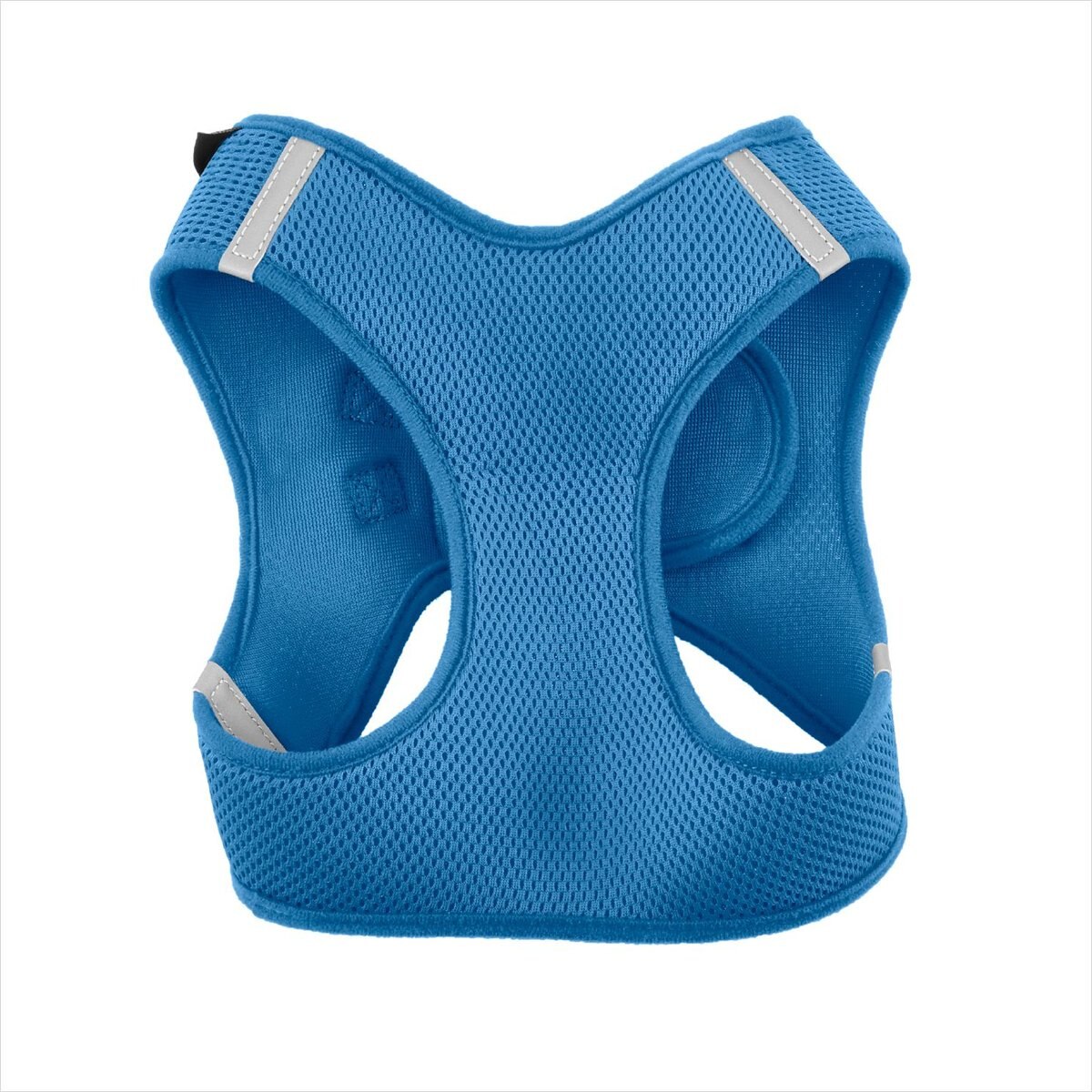 FRISCO Small Breed Soft Vest Step In Back Clip Dog Harness, Blue, 21 to
