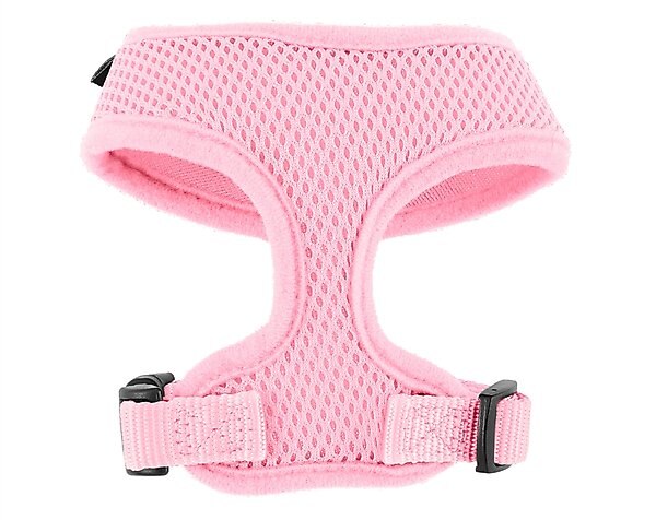 Frisco Soft Mesh Back Clip Dog Harness, Pink, Extra Small: 9 to 12-in chest slide 1 of 5