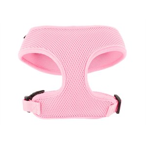 Frisco Soft Mesh Back Clip Dog Harness, Pink, Medium: 14 to 18.5-in chest