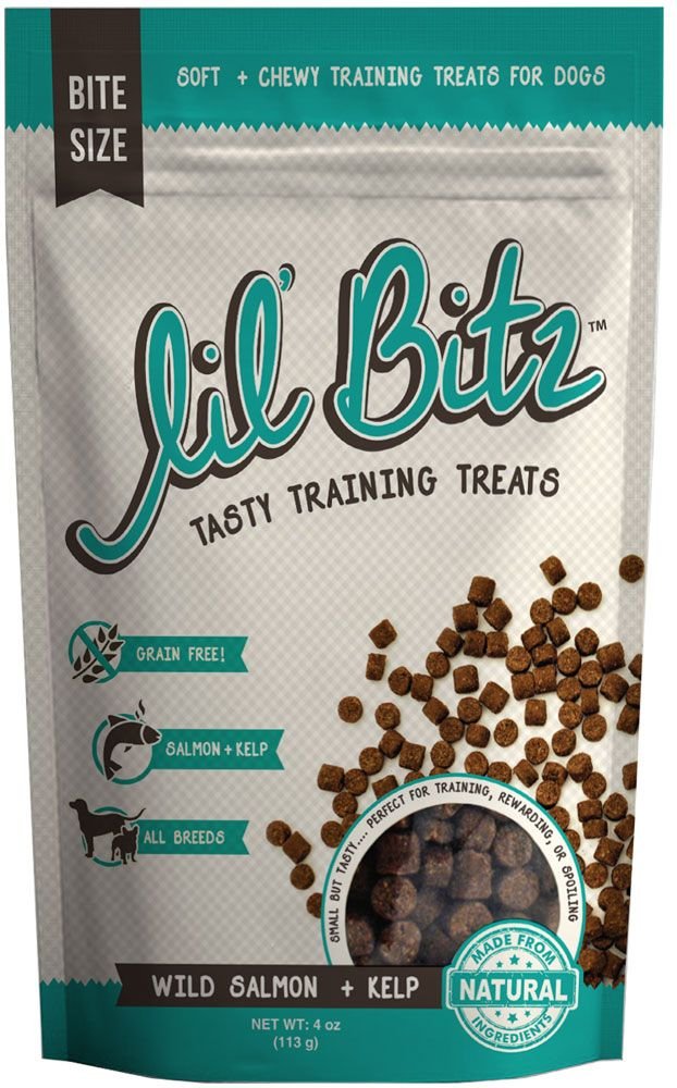 Lil' Bitz Wild Salmon & Kelp Training Dog Treats