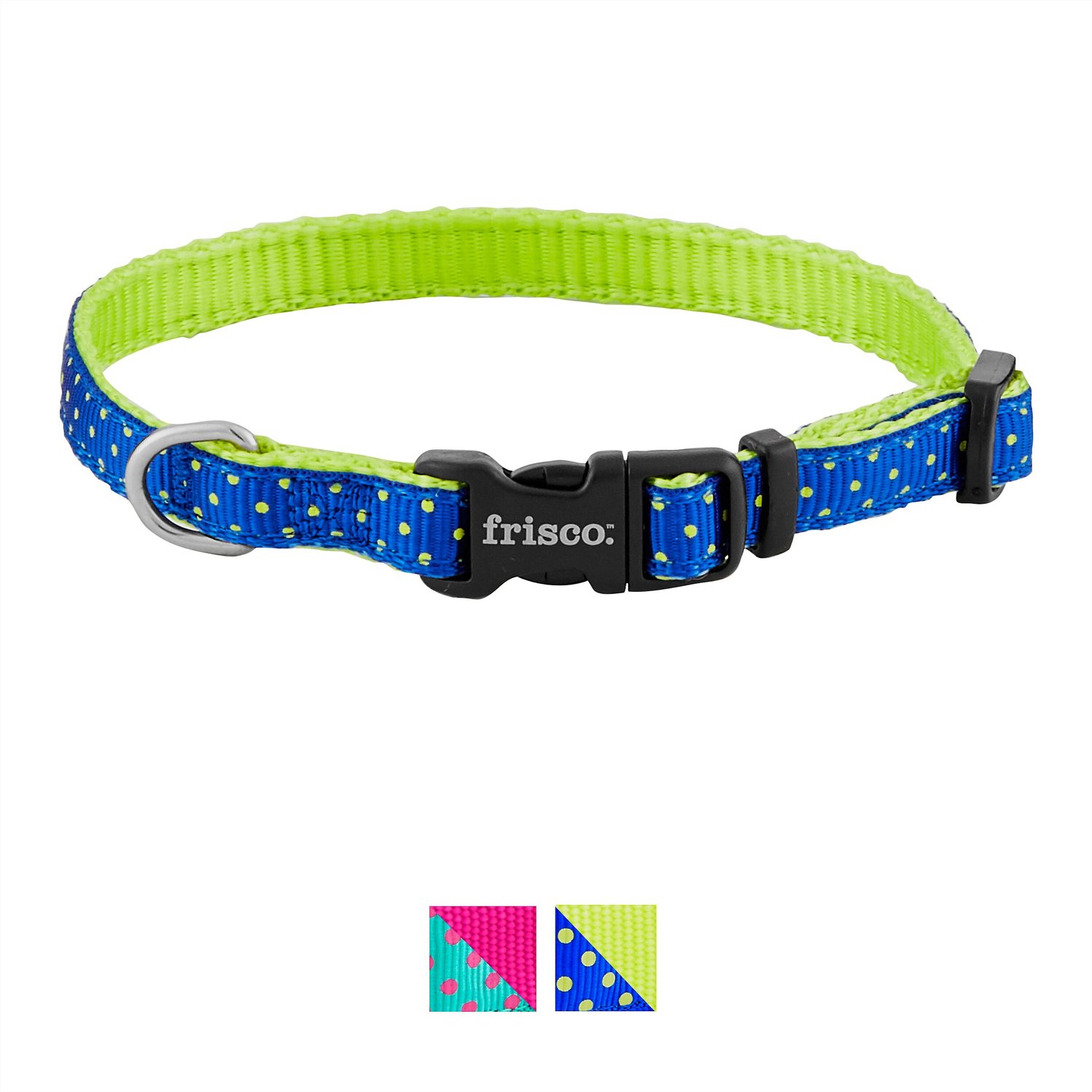  Yellow Dog Design Tribal Seas Green Dog Collar-Size X-Small-3/8  inch Wide and fits Neck Sizes 8 to 12 inches, (TRG102) : Pet Supplies