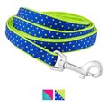 Frisco Patterned Nylon Dog Leash, Lime Polka Dot, Small: 6-ft long, 5/8-in wide