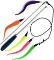 Pet Fit For Life 5 Piece Squiggly Worm Wand Cat Toy