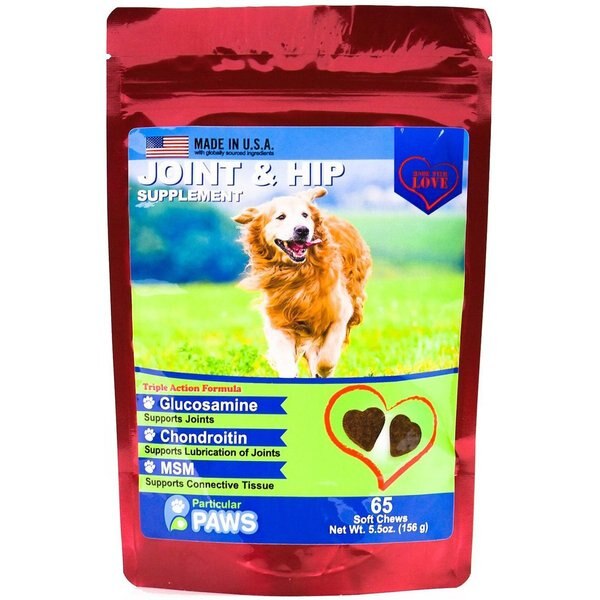 Terry Naturally Animal Health Joint & Hip Formula Dog Supplement, 60 count
