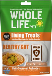 Whole Life Living Treats Pumpkin Flavor Freeze-Dried Dog Treats, 3-oz bag
