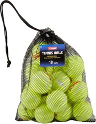 Tourna Pressureless Tennis Balls Dog Toy, 18 count slide 1 of 4