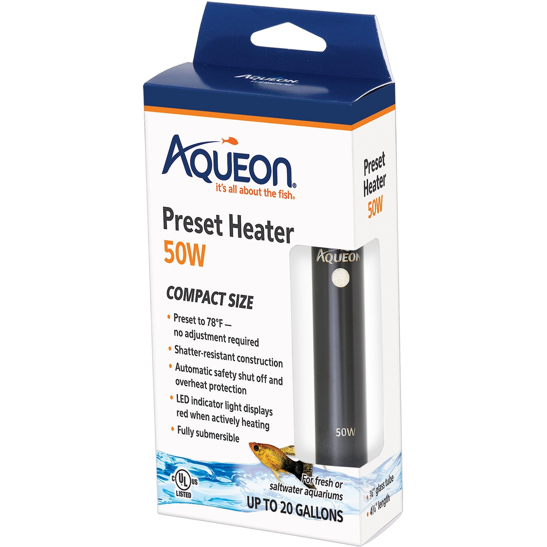 50w store aquarium heater