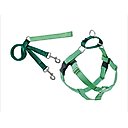 2 Hounds Design Freedom No Pull Nylon Dog Harness & Leash, Neon Green, Medium: 22 to 28-in chest, 1-in wide