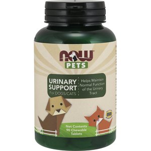 NOW Pets Urinary Support Dog & Cat Supplement, 90 count