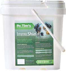 Dr. Tim's ImmuShield Immune & Digestive Powder Dog Supplement, 6.6-lb pail